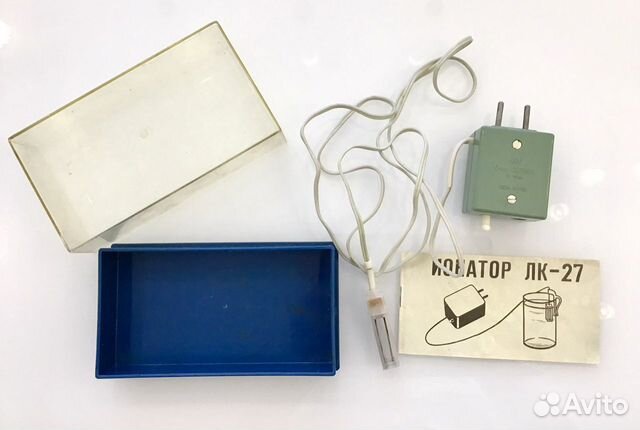 Прибор для серебрения воды