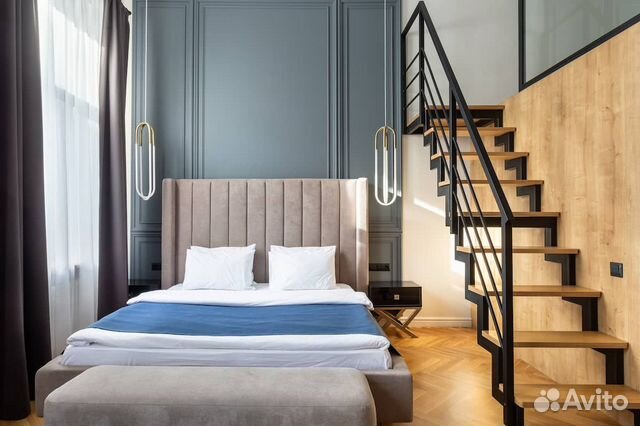 

Квартира-студия, 40 м², 2 кровати