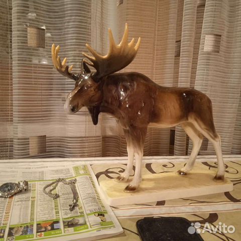 Лось фарфор фигура Германия