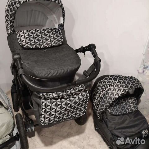 Коляска индиго