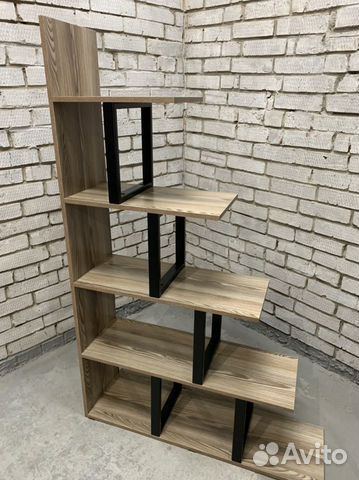 Стеллаж в стиле лофт Айсберг