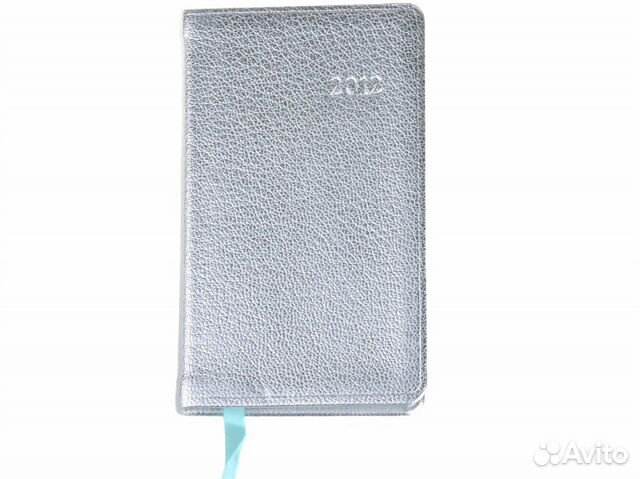 Ежедневник Tiffany 2012, серебряная кожа. Новый
