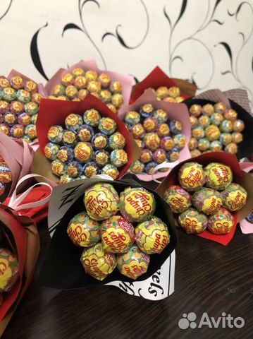 Букет из чупа чупсов