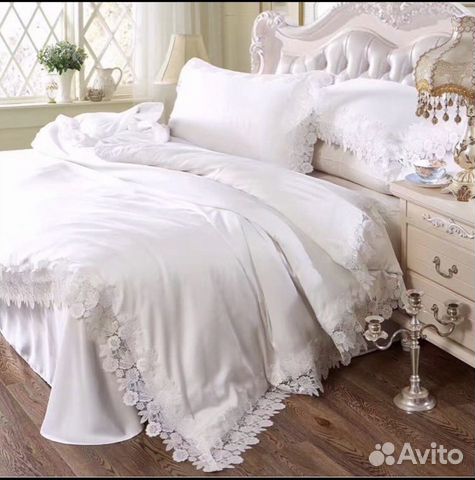 Постельное белье blumarine с вышивкой