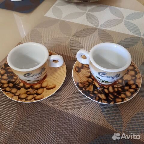 Чашки с блюдцем для кофе