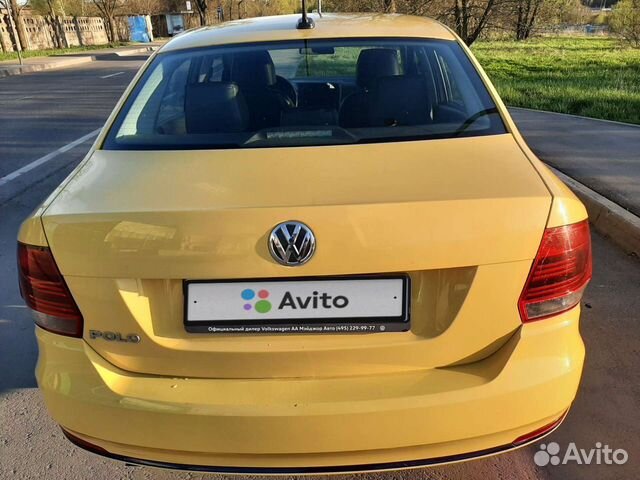 Volkswagen Polo 1.6 AT, 2018, 108 900 км