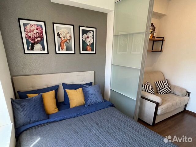 

Квартира-студия, 28 м², 3 кровати
