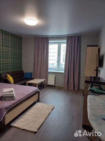 

1-к. квартира, 42 м², 3 кровати