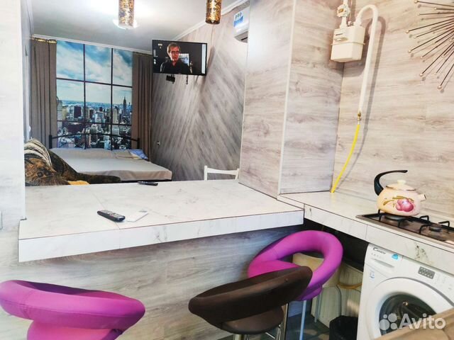 

Квартира-студия, 25 м², 2 кровати