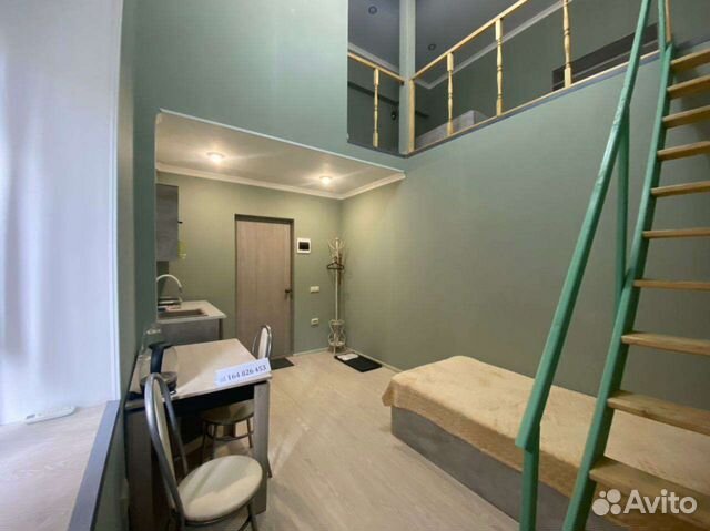 

Квартира-студия, 25 м², 1 кровать