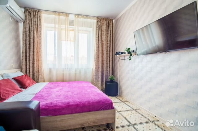 

1-к. квартира, 45 м², 2 кровати