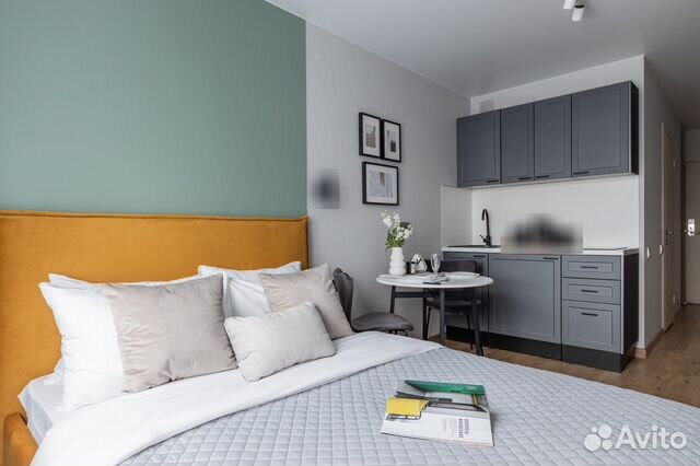 

Квартира-студия, 20,9 м², 2 кровати