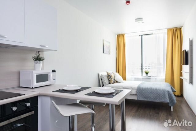 

Квартира-студия, 26 м², 1 кровать