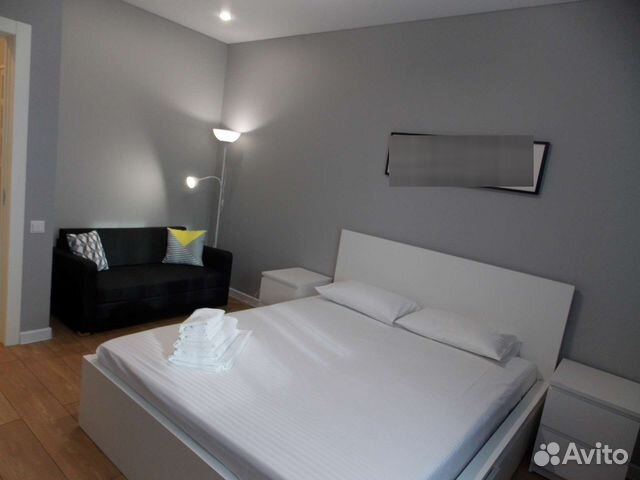 

1-к. квартира, 36 м², 2 кровати