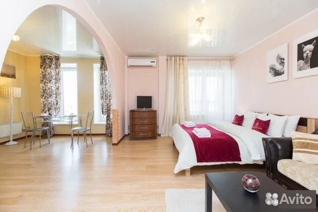 

1-к. квартира, 42 м², 2 кровати