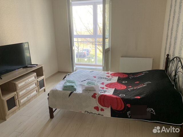 

1-к. квартира, 35 м², 2 кровати