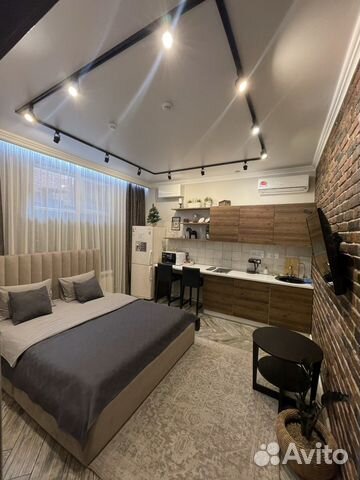 

Квартира-студия, 32 м², 2 кровати