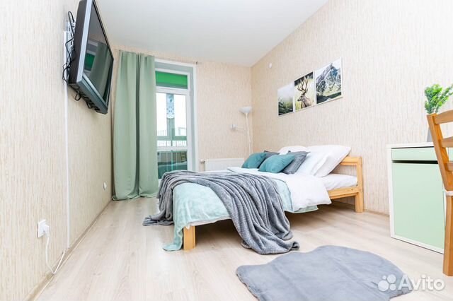 

1-к. квартира, 47 м², 2 кровати
