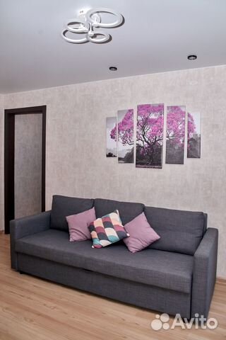 

2-к. квартира, 46 м², 3 кровати