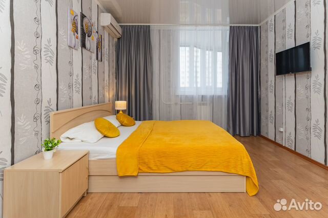

1-к. квартира, 38 м², 2 кровати