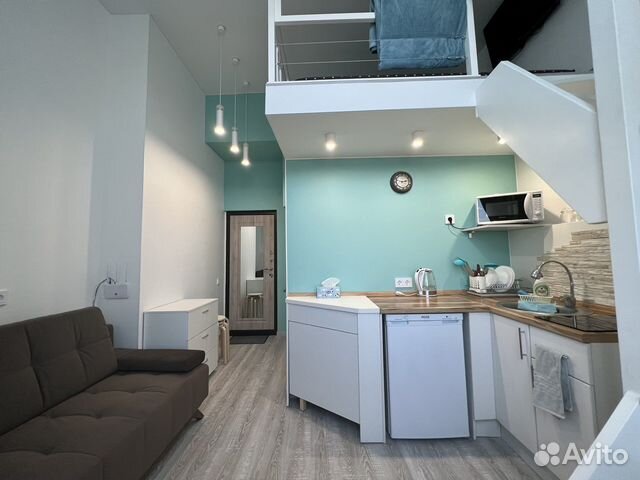 

Квартира-студия, 16 м², 2 кровати