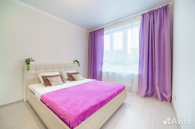 

1-к. квартира, 45 м², 2 кровати