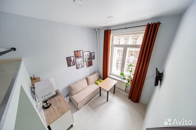 

Квартира-студия, 20 м², 2 кровати