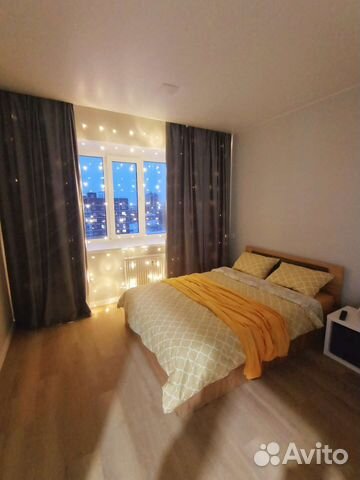 

1-к. квартира, 34 м², 2 кровати