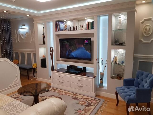 

1-к. квартира, 40 м², 2 кровати