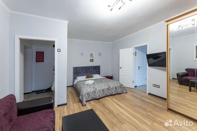 

1-к. квартира, 36 м², 2 кровати