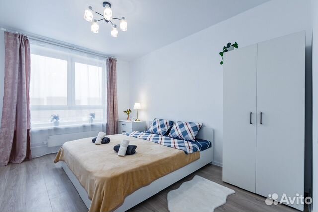 

2-к. квартира, 74 м², 2 кровати