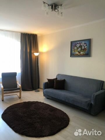 

1-к. квартира, 40 м², 2 кровати