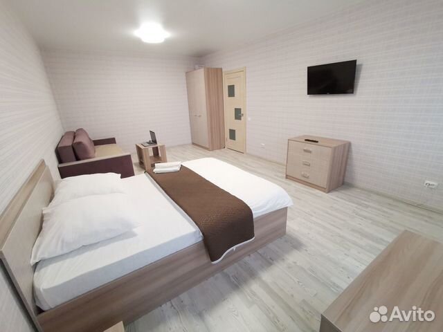 

1-к. квартира, 52 м², 3 кровати