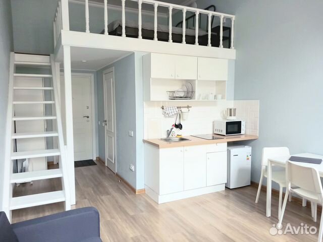 

Квартира-студия, 26 м², 2 кровати