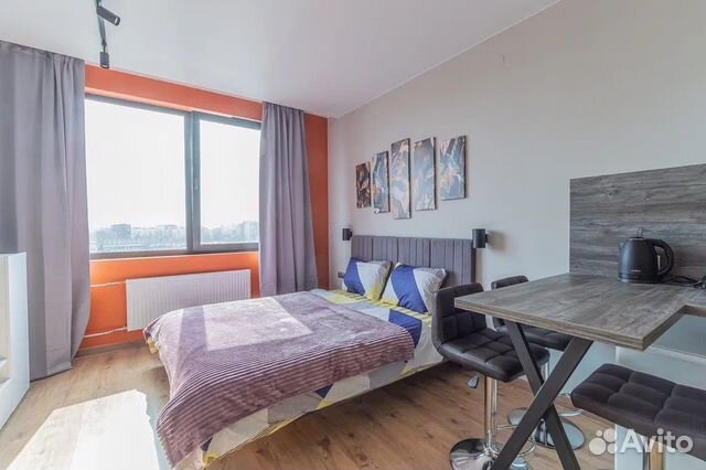 

Квартира-студия, 25 м², 2 кровати