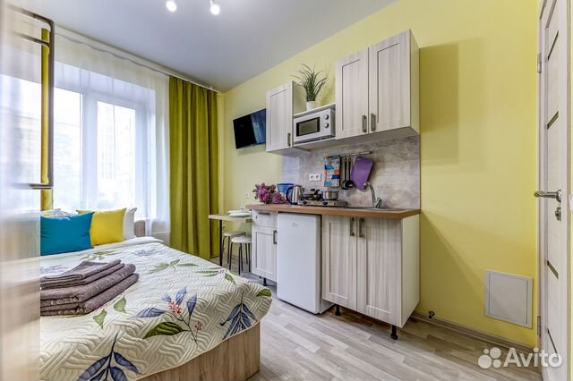 

Квартира-студия, 15 м², 1 кровать