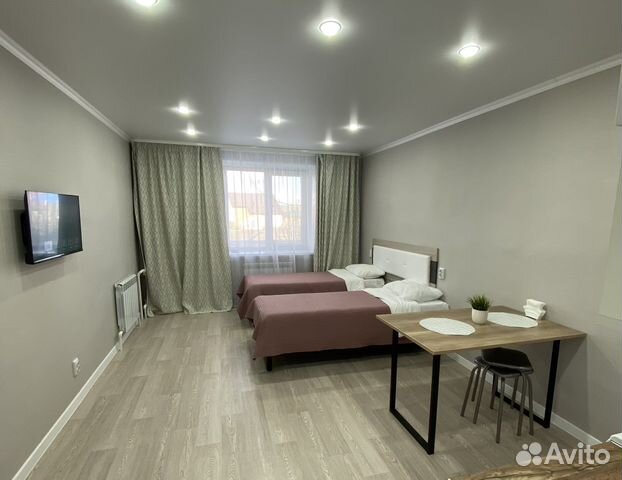 

Квартира-студия, 24 м², 2 кровати