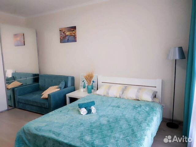 

1-к. квартира, 37 м², 2 кровати