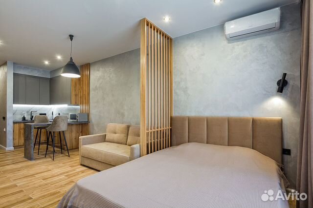 

Квартира-студия, 36 м², 2 кровати