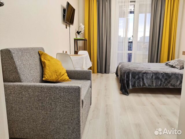 

Квартира-студия, 26 м², 2 кровати