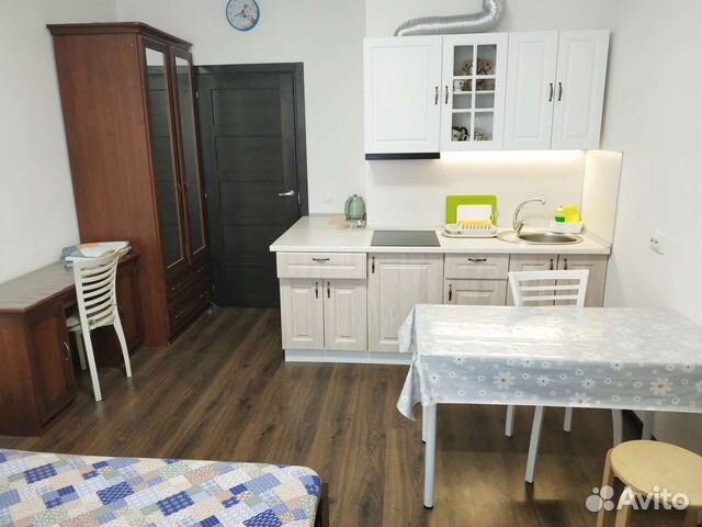 

Квартира-студия, 32 м², 1 кровать