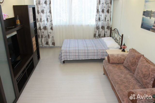 

1-к. квартира, 43 м², 3 кровати