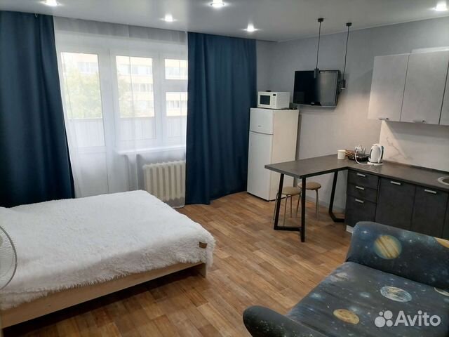 

Квартира-студия, 26 м², 2 кровати