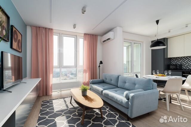 

1-к. квартира, 39,5 м², 2 кровати