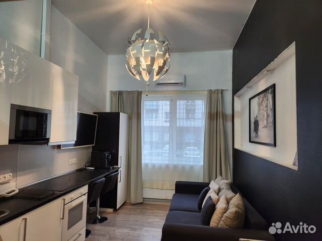 

Квартира-студия, 29 м², 2 кровати
