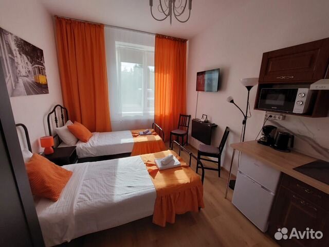 

Квартира-студия, 19 м², 3 кровати