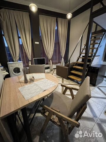 

Квартира-студия, 30 м², 3 кровати