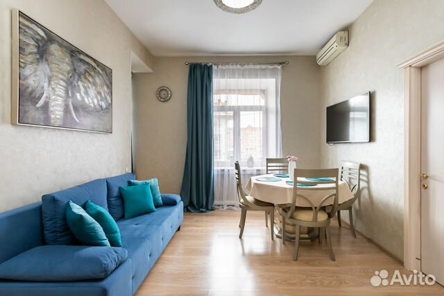 

3-к. квартира, 90 м², 4 кровати
