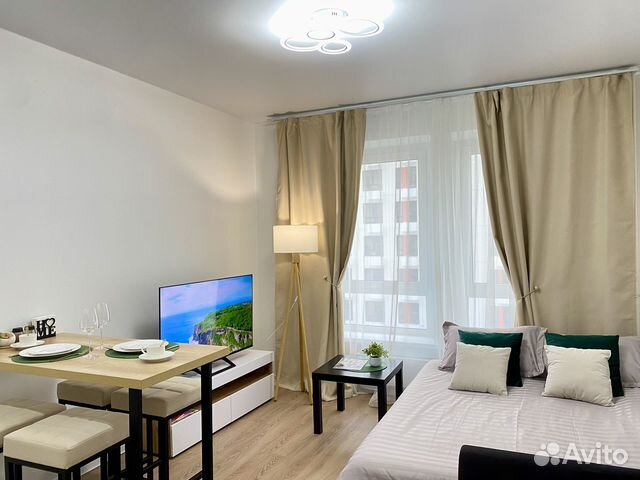 

Квартира-студия, 19 м², 1 кровать