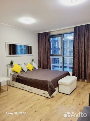 

Квартира-студия, 25 м², 4 кровати